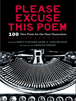 cover image of Please Excuse This Poem